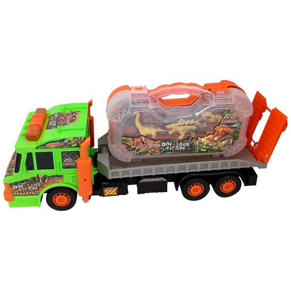 Dinosaur Carrier Truck Playset - Pretend Play Toys for Kids &amp; Boys