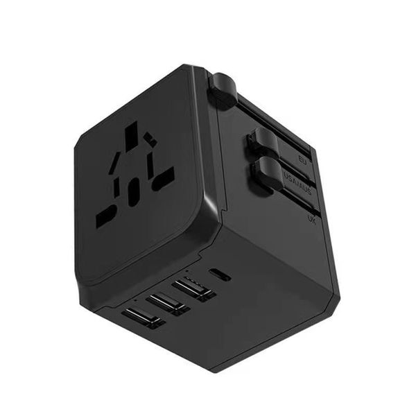 TUFF-LUV Universal travel adapter with 3 x USB-A + 1 x USB-C Port