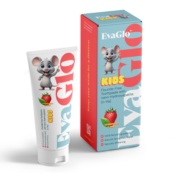 EvaGlo Kids Strawberry-Mint Toothpaste