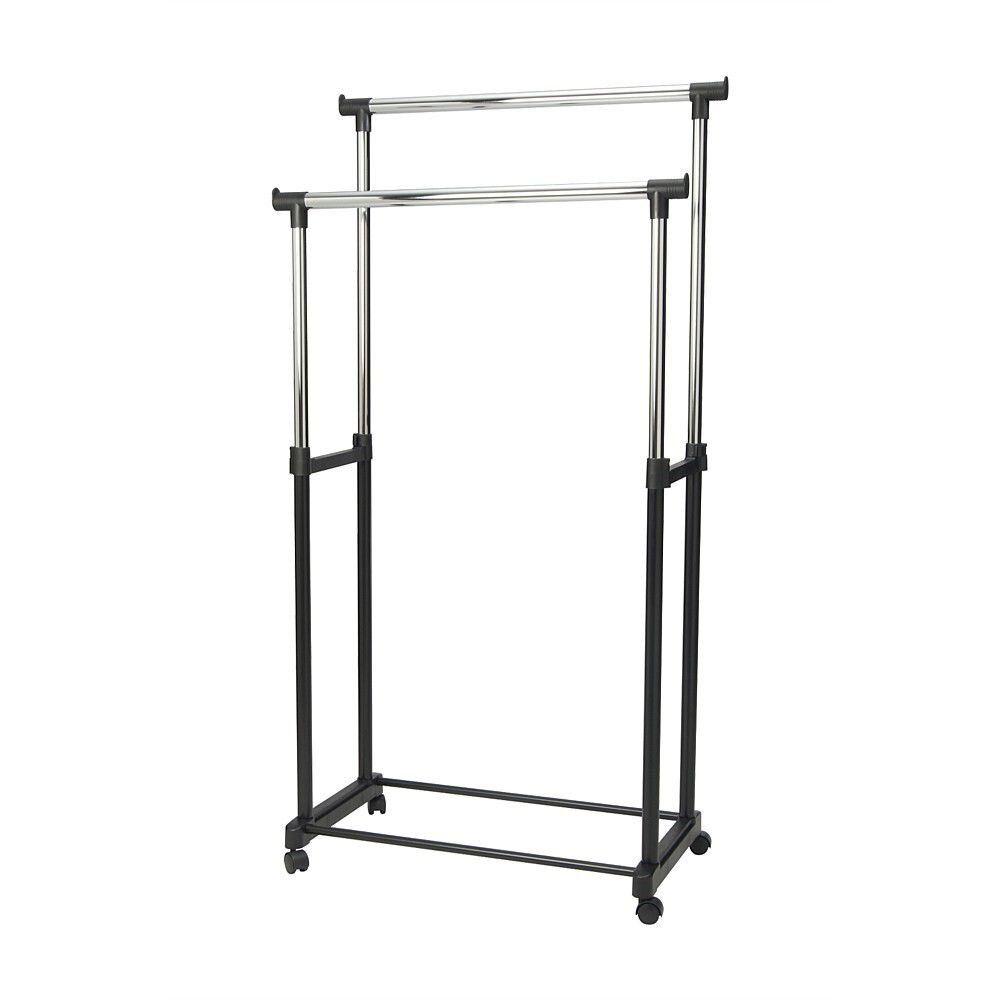 Double Pole Telescopic Clothes Rail | Shop Today. Get it Tomorrow ...