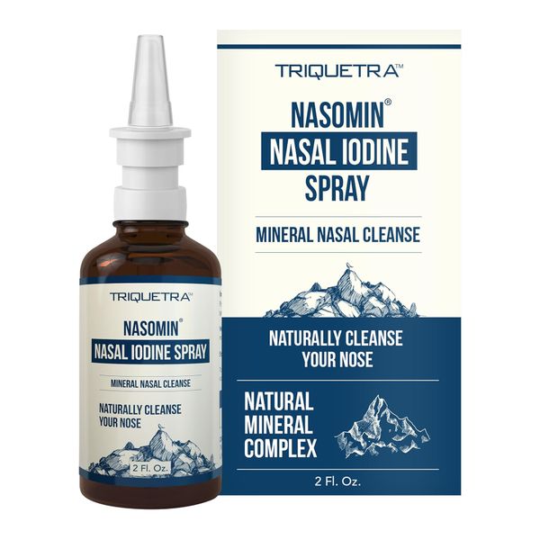 Iodine Nasal Spray, Cleanses Your Nasal Passages, Natural Mineral Formulas