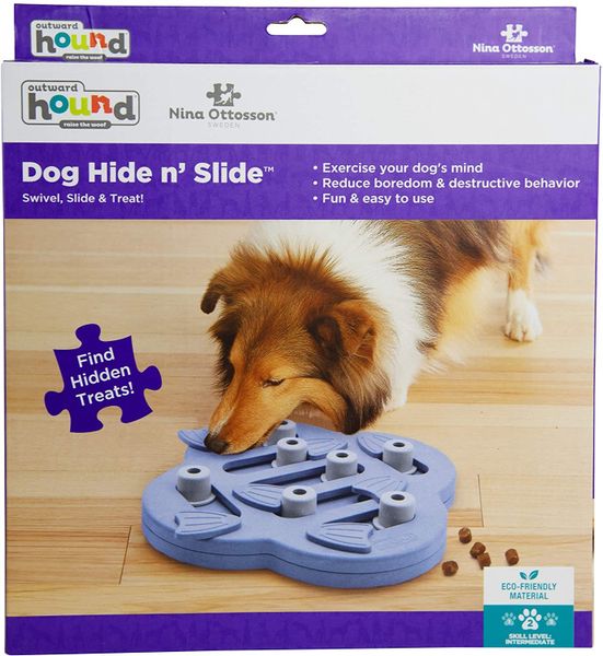 Nina Ottosson Dog Hide 'N Slide Composite - Purple
