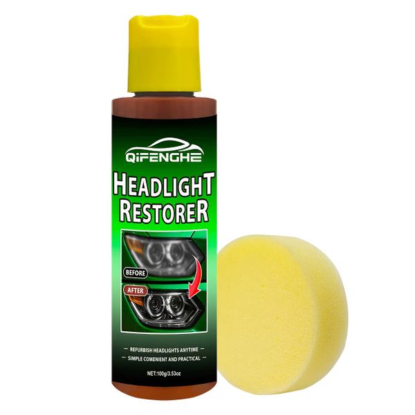 QIFENGHE Headlight Restoration and Polishing Kit