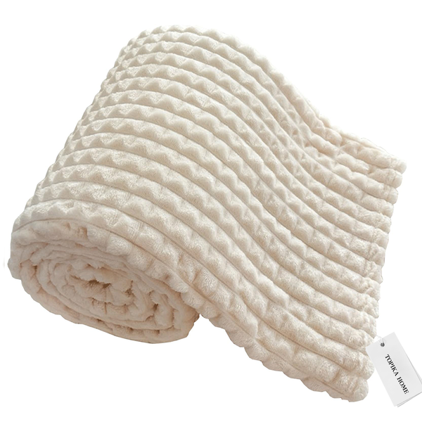 Topika - Blanket Flannel Fleece 200x230cm Soft Lightweight Plush Throw
