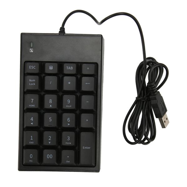 Numeric Keypad PC 23 Key Quiet Wired Mini