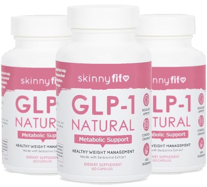 GLP-1 Natural Metabolic &amp; Weight Loss Support (3 Month Value Pack)