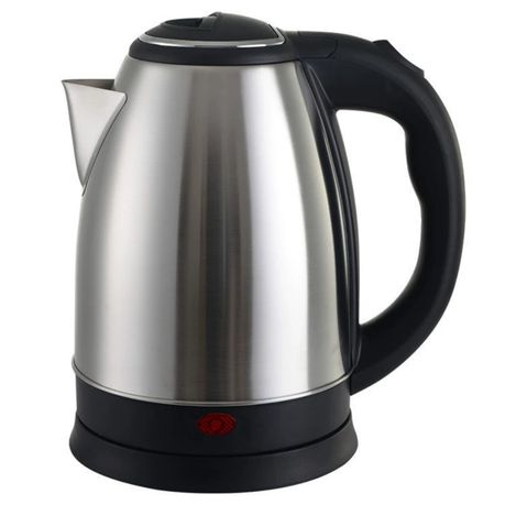2L Stainless Steel Electric Kettle, Rapid Boil Electric Tea Kettle - Black Image