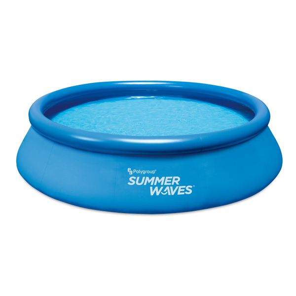 12FT Summer Waves Quick Set Ring Pool with pump