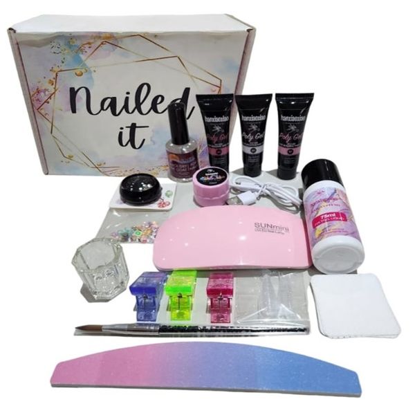Nailed It Polygel 3 Clip Art Set