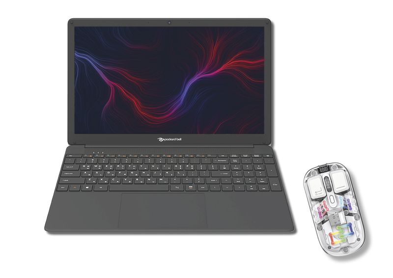 Packard Bell Vettel-C2 15.6" Laptop + Neon Pro Wireless Optical Mouse