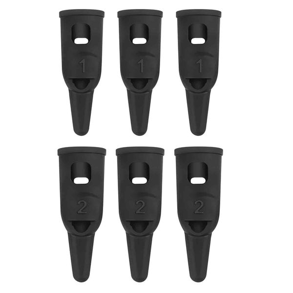 6Pcs High Precision Sensitivity Silicone Finger Stylus Pen