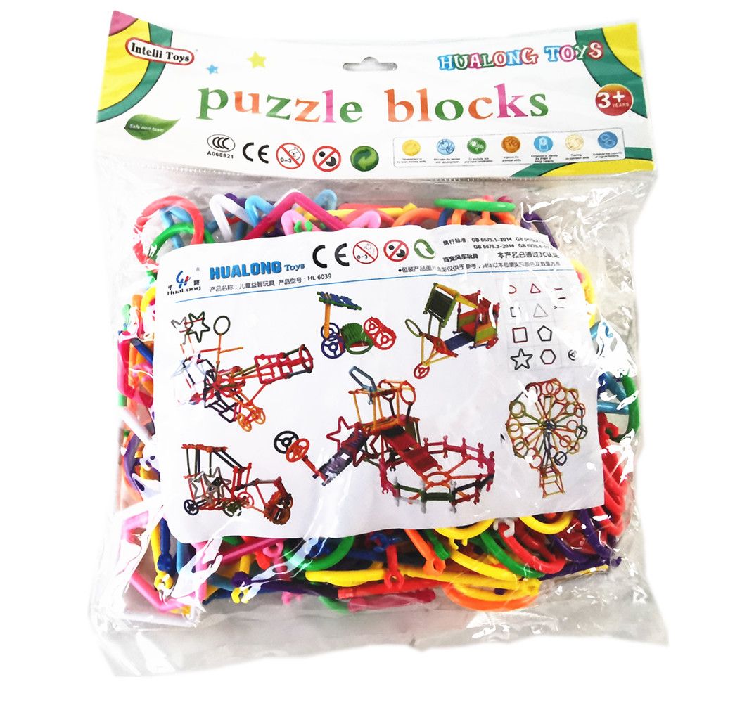 Puzzle store blocks toys