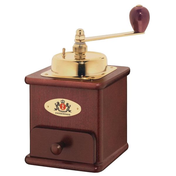 Zassenhaus Brasilia Coffee Mill - Mahogany Colored