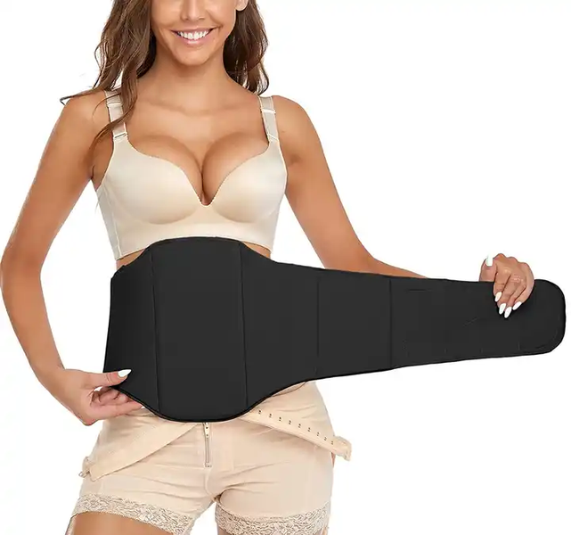 360 Abdominal Board Liposuction Foam One Size Black Compression Board