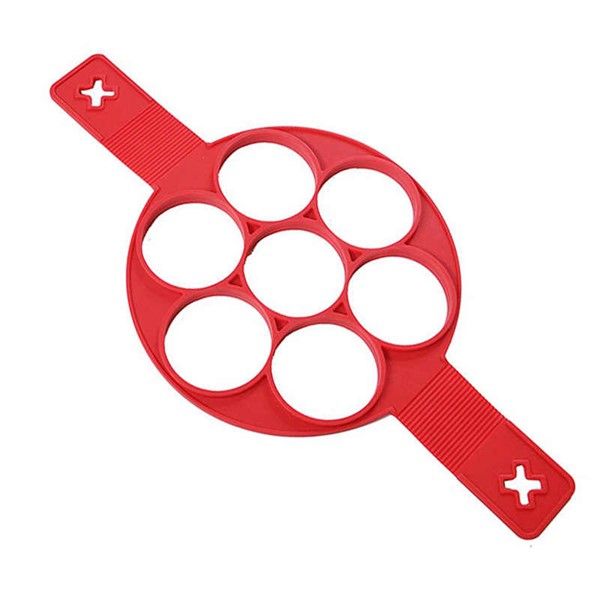 7 Holes Perfect Pancakes Ring Square Pancake Maker