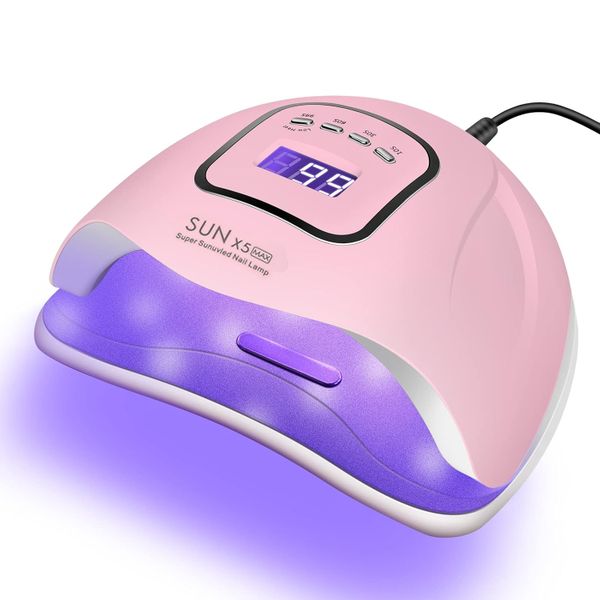 Apauls UV Gel Nail Lamp,150W UV Nail Dryer Gel Timers ,Curing Toe Nails