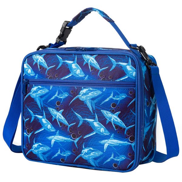 Kids Lunch Bag Picnic Bag Cartoon Lunch Box Waterproof for School Camping