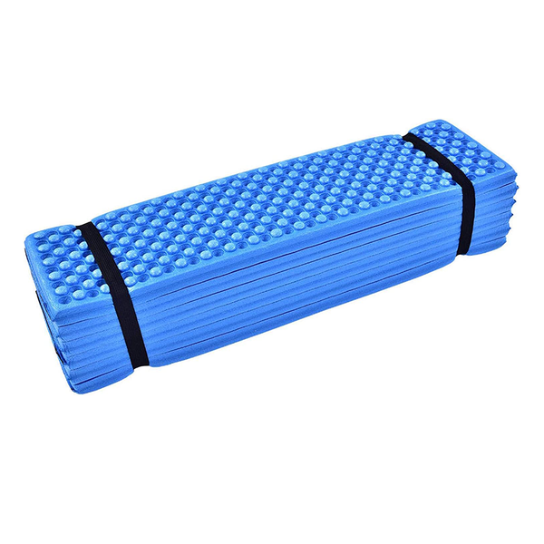 Camping Foam Mat Outdoor Foldable Beach Picnic Sleeping Pad - Purple