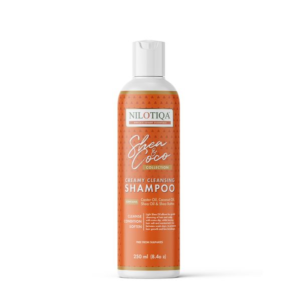 Nilotiqa Shea &amp; Coco Creamy Cleansing Shampoo 250 ml