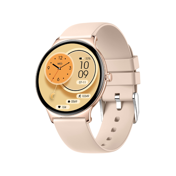 V89 Ultra-thin Watch with Heart Rate and Blood Pressure Monitoring