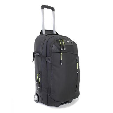 Travel Duffel Trolley Bag on Wheels with Adjustable Hidden Handle 66cm