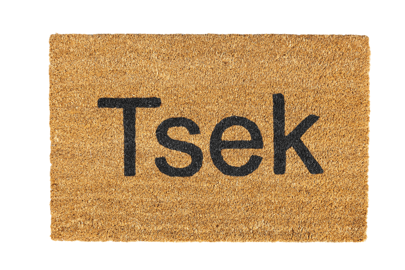 Tsek Coir Doormat Design 700 x 400mm