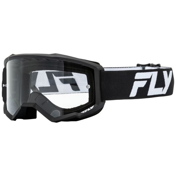 Fly Focus Black/White Clear Goggle image