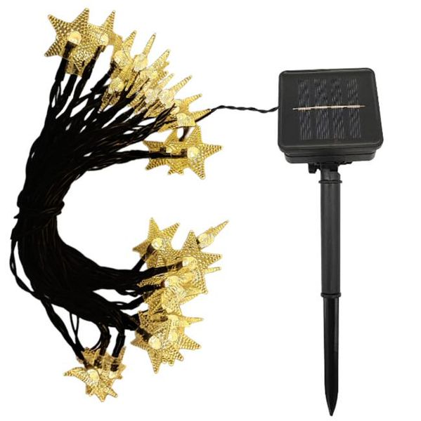 String Of Stars Solar Lights 30LED 5m