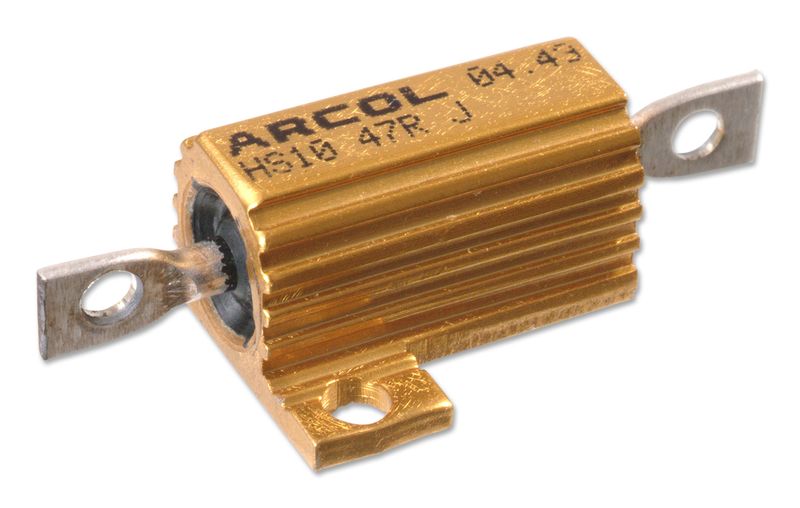 Arcol (HS25 1R F) Resistor, Aluminium, 1 ohm, HS Series, 25 W,