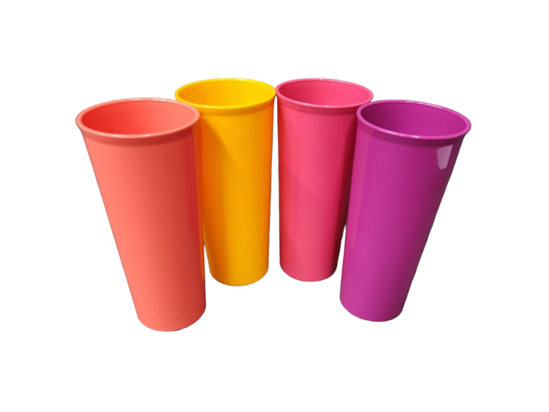 Tupperware 4 Tall Drinking Tumblers 470ml Buy Online in South