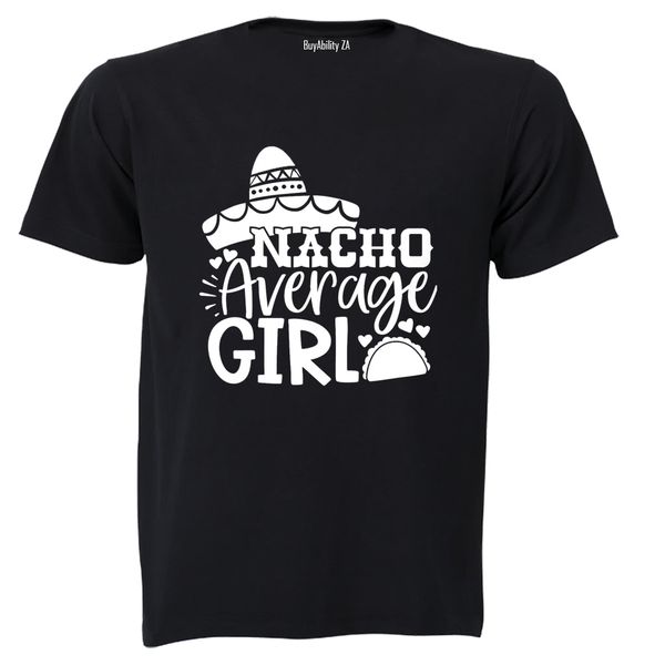 Nacho Average Girl - Kids T-Shirt