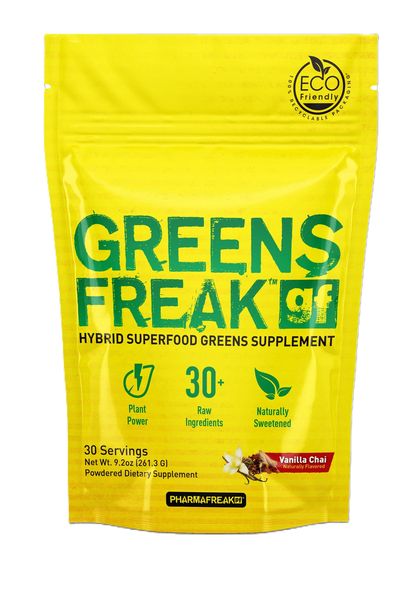 PharmaFreak Greens Freak Vanilla Chai - 30 Servings (262g)