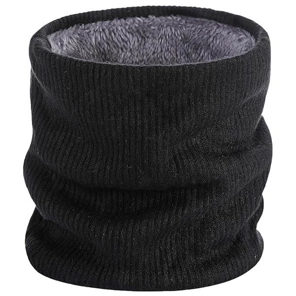 Winter Neck Gaiter for Women Men Fleece Neck Warmer Face Cover Neck Scarf