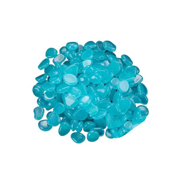 100 Pieces of Natural Crystal Luminous Pebbles