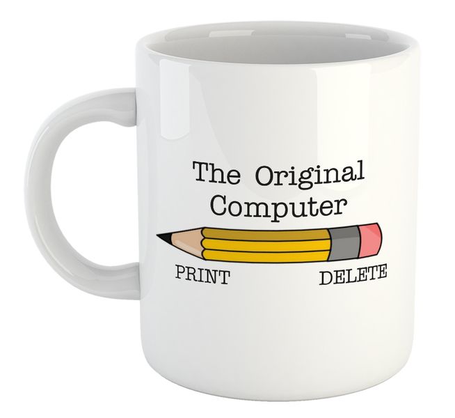 The Original Computer Pencil Coworker Colleague Work Office Gift Mug