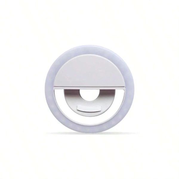 Portable LED Ring Light - 3 Lighting Modes, USB Rechargeable