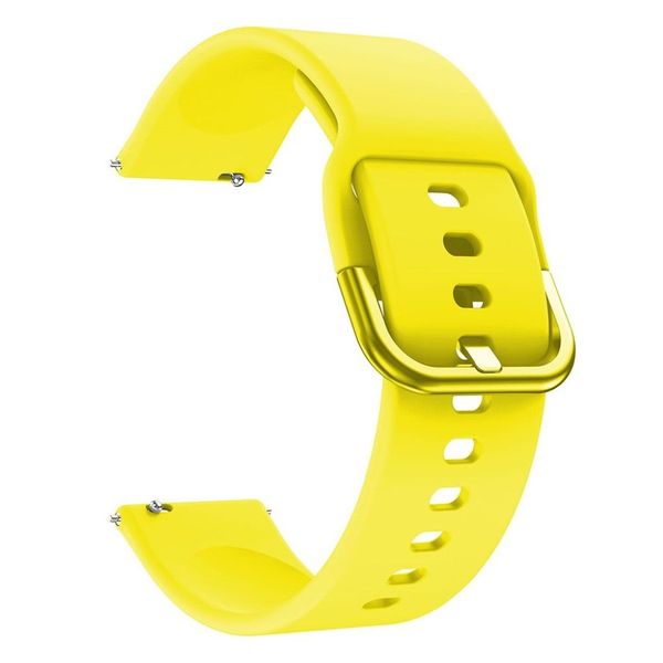 Silicone strap for Garmin Vivoactive 5 20mm-Yellow