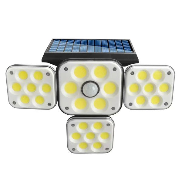 1765B Solar Powered Sensor Wall Light 180 COB
