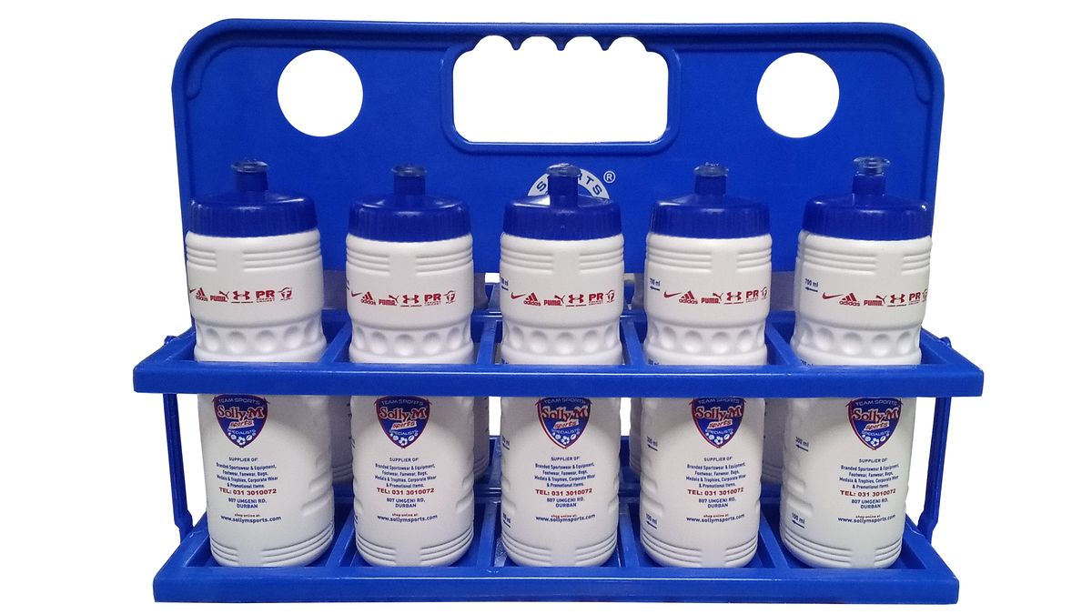 Fury Collapsible 10 Water Bottle Carrier & Solly M Water Bottles