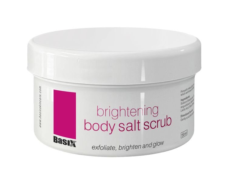 Basix Brightening Body Salt Scrub - Blemishes, Spot, Marks, Pigmentation