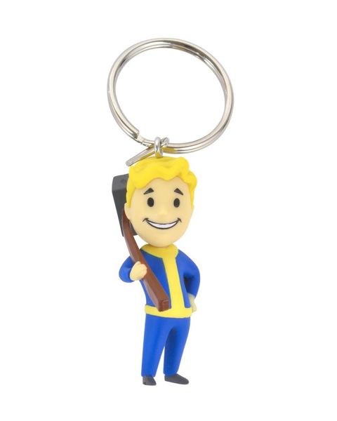 Official Fallout Vault Boy Melee Keyring / Keychain