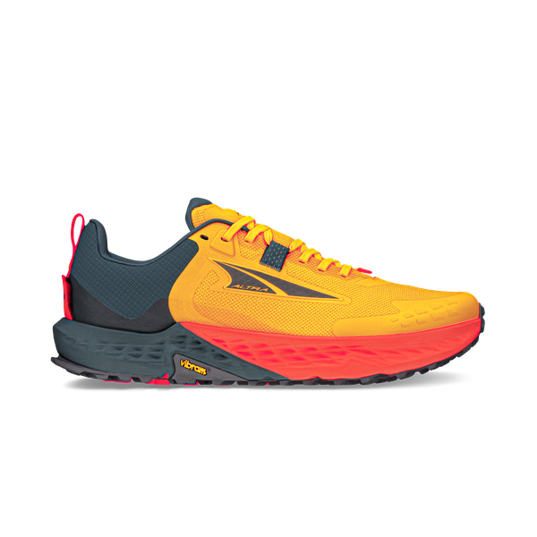 Altra Men's Timp 5 Trail Running Shoes - Orange/Teal
