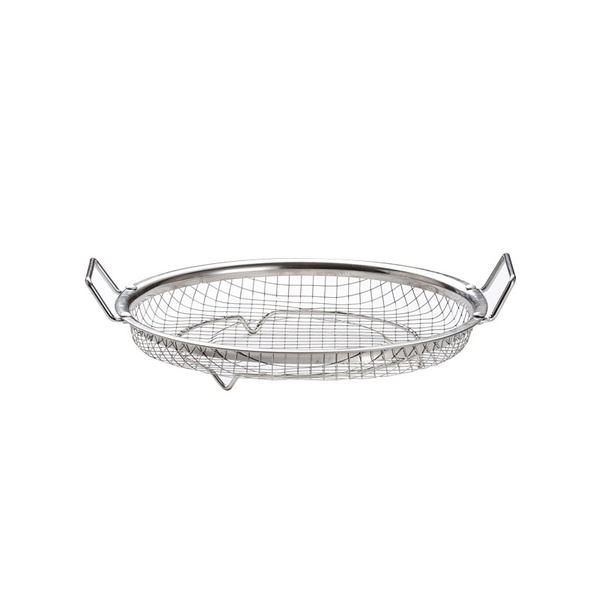 Round Stainless Steel Oil Filter Mesh Basket Colanders