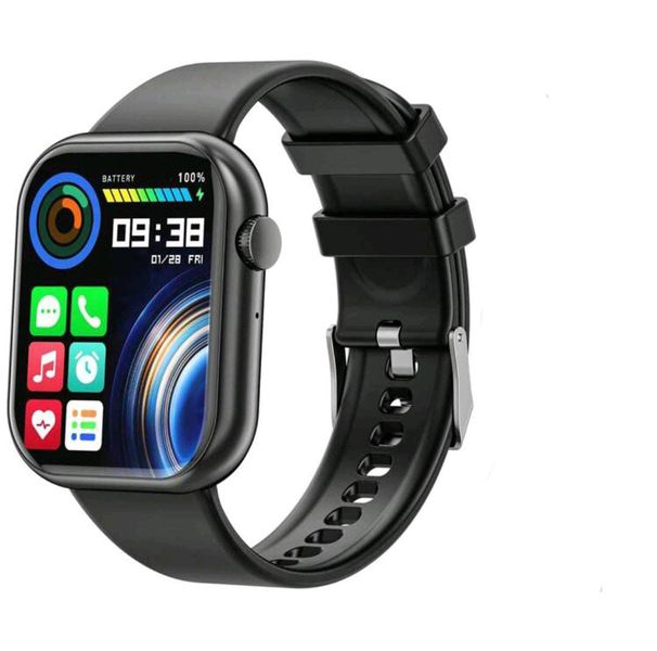 Large Black Smart Watch
