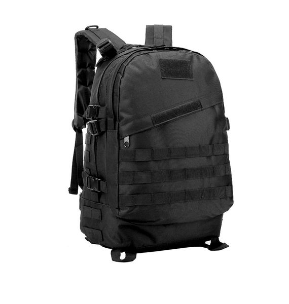 3D Assault Tactical Molle Backpack for Camping Hiking Trekking - Black