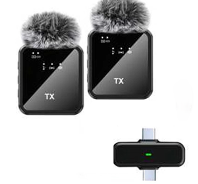 SamMag Biz Noise Cancelling F11-2 Dual Wireless Microphone With 3 In 1