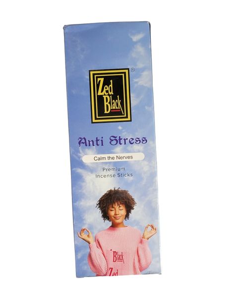 Zed Black Anti stress Calm the Nerves Premium Incense Sticks