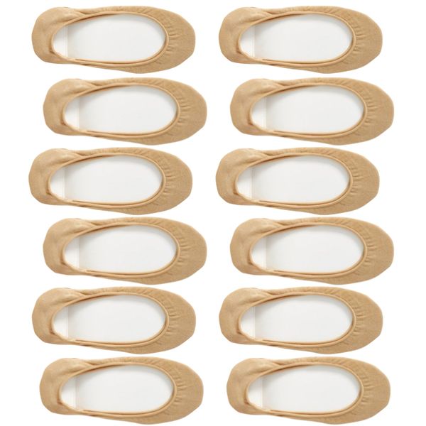 Fashion Hidden No Show Invisible Secret Socks Set of 12 Pairs Jumbo Pack