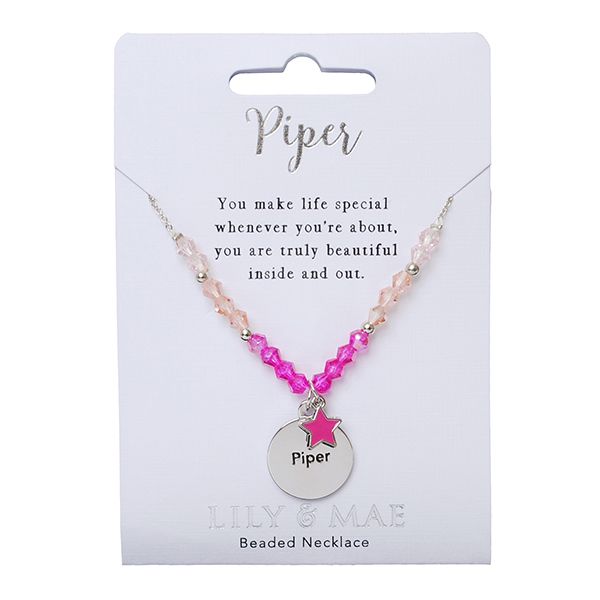 Lily &amp; Mae Beaded Necklace - Piper