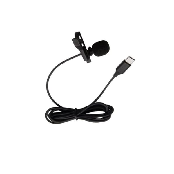1.5m Type-C Compatible Lavalier Microphone